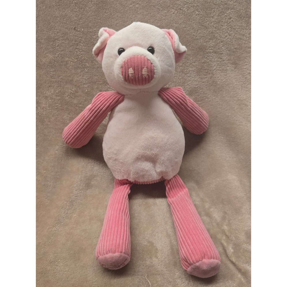Scentsy Buddy Penny the Pig Pink Plush Stuffed Animal Corduroy Arms Legs 2010